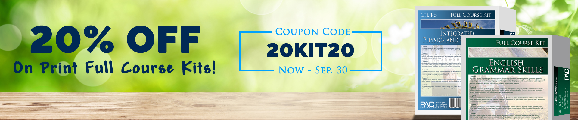 promo-20-off PAC Promotional